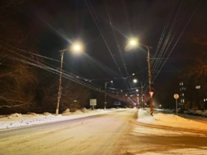 В Тольятти на улице Баныкина установлены новые светильники