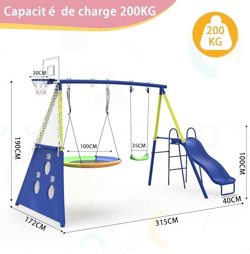 Vue 2 de Redkid Ensemble De Balancoire