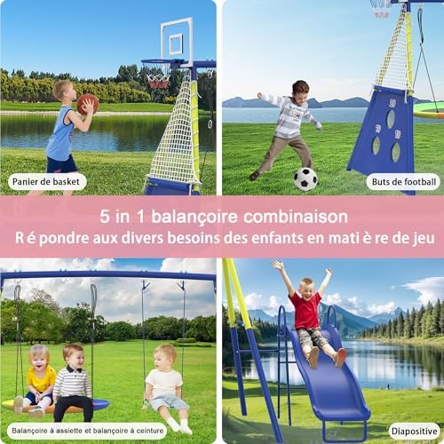 Vue 3 de Redkid Ensemble De Balancoire