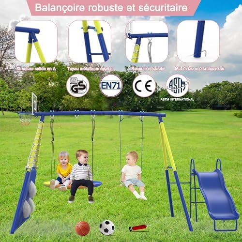 Vue 4 de Redkid Ensemble De Balancoire