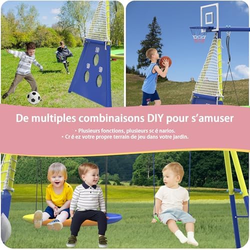 Vue 6 de Redkid Ensemble De Balancoire