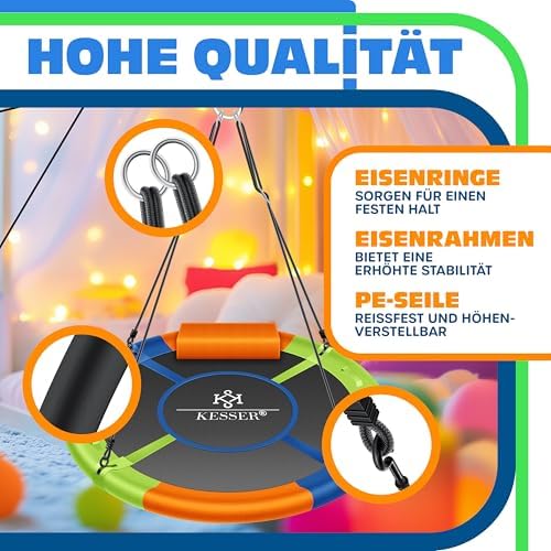 Vue 3 de Kesser Balancoire Nid Doiseau