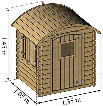 Vue 6 de Soulet Maisonnette Bois Patty