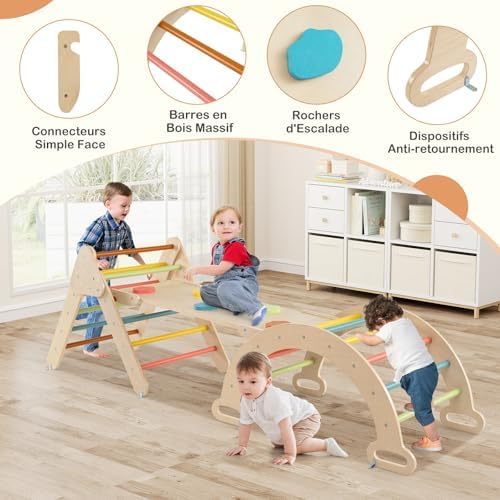 Vue 4 de Goplus En Triangle Arche