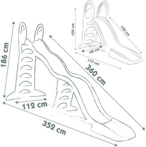 Vue 3 de Smoby Life Toboggan Super