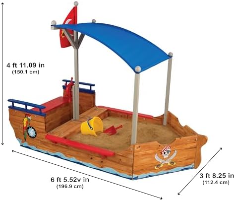 Vue 2 de Kidkraft Bac Sable