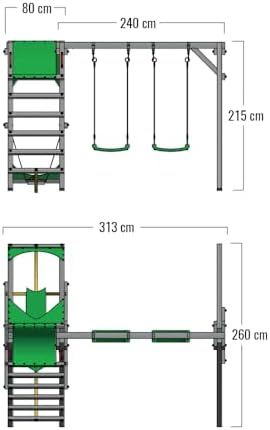 Vue 6 de Fatmoose Portique De Balancoire