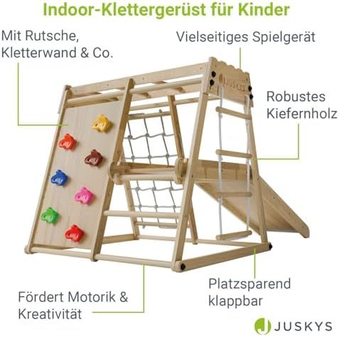 Vue 3 de Juskys Mini Structure Descalade