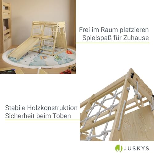 Vue 4 de Juskys Mini Structure Descalade