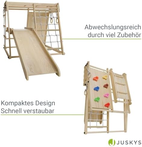 Vue 5 de Juskys Mini Structure Descalade