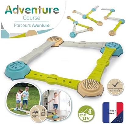 Vue 2 de Smoby Parcours Aventure Parcours