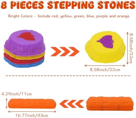 Vue 2 de Pierres Dequilibre Pour Enfants