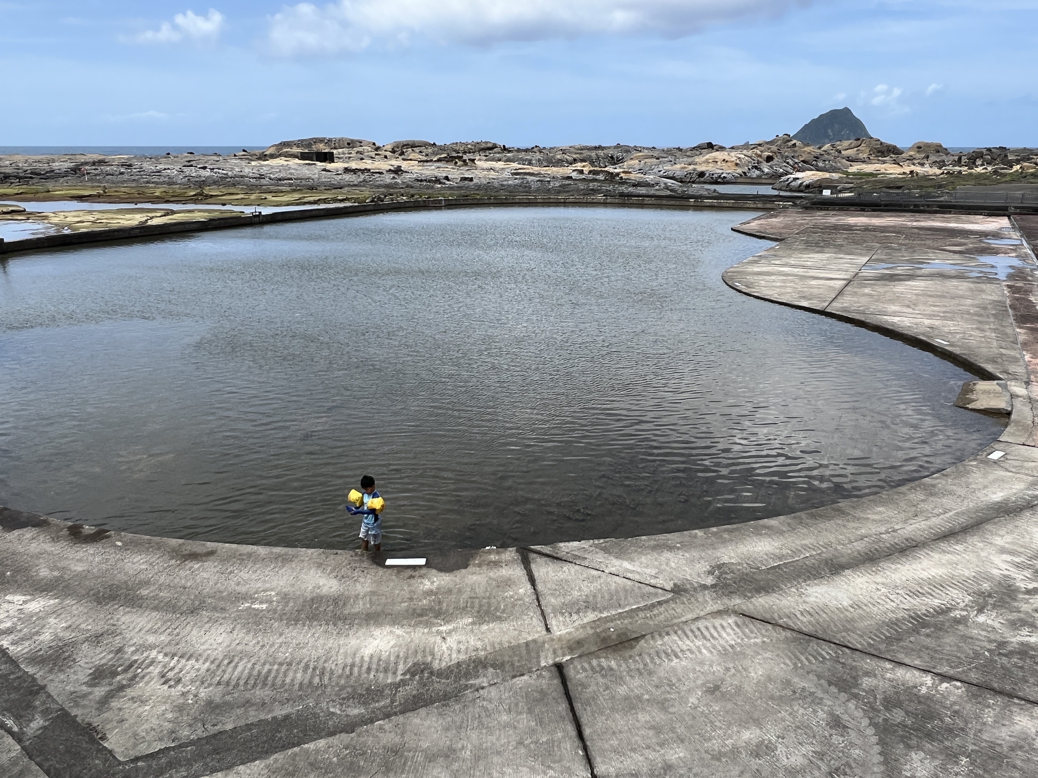 One of the saltwater pool for kids