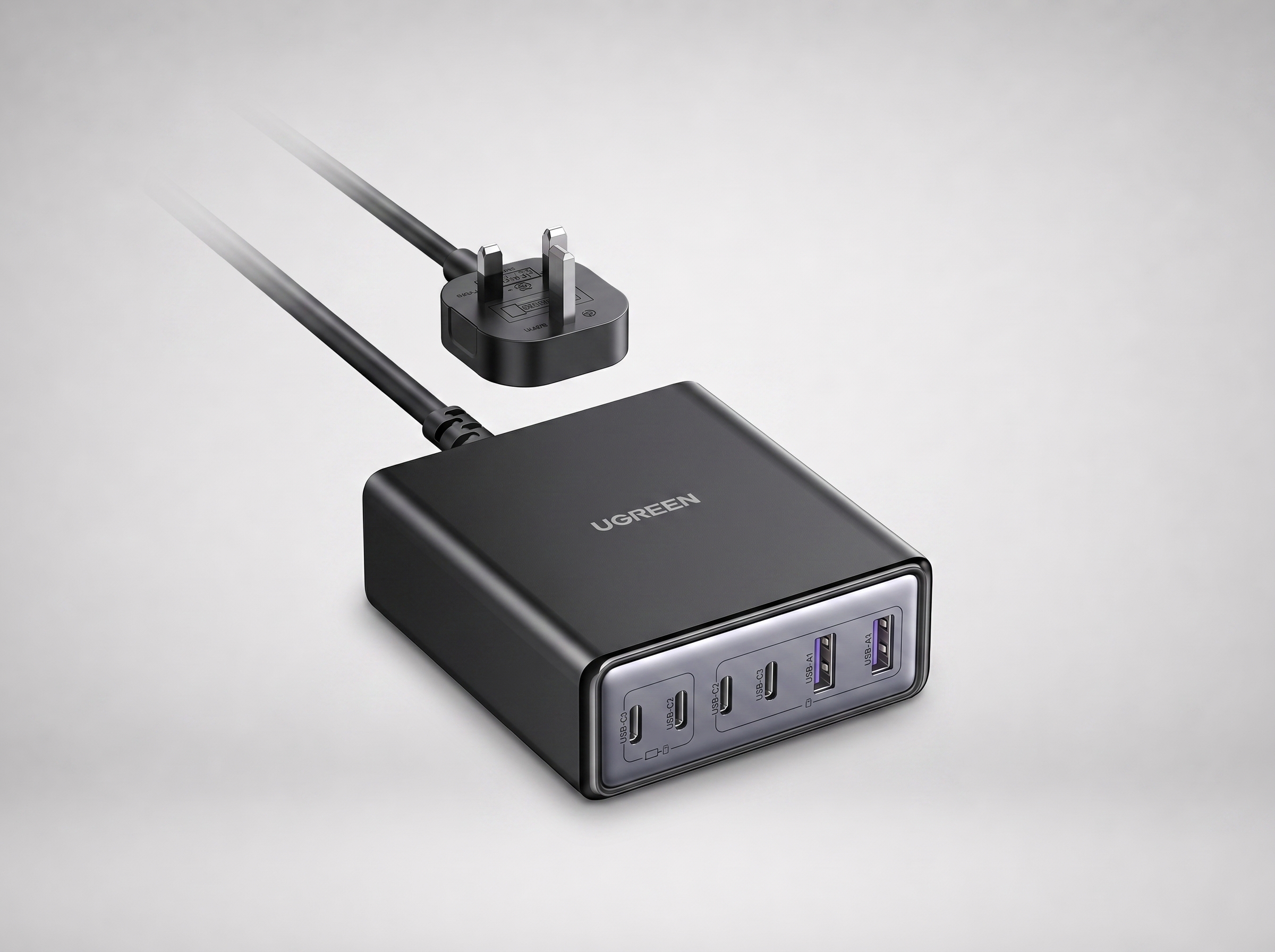 UGREEN Zapix Charger GaN Desktop Fast 6-Port 100W