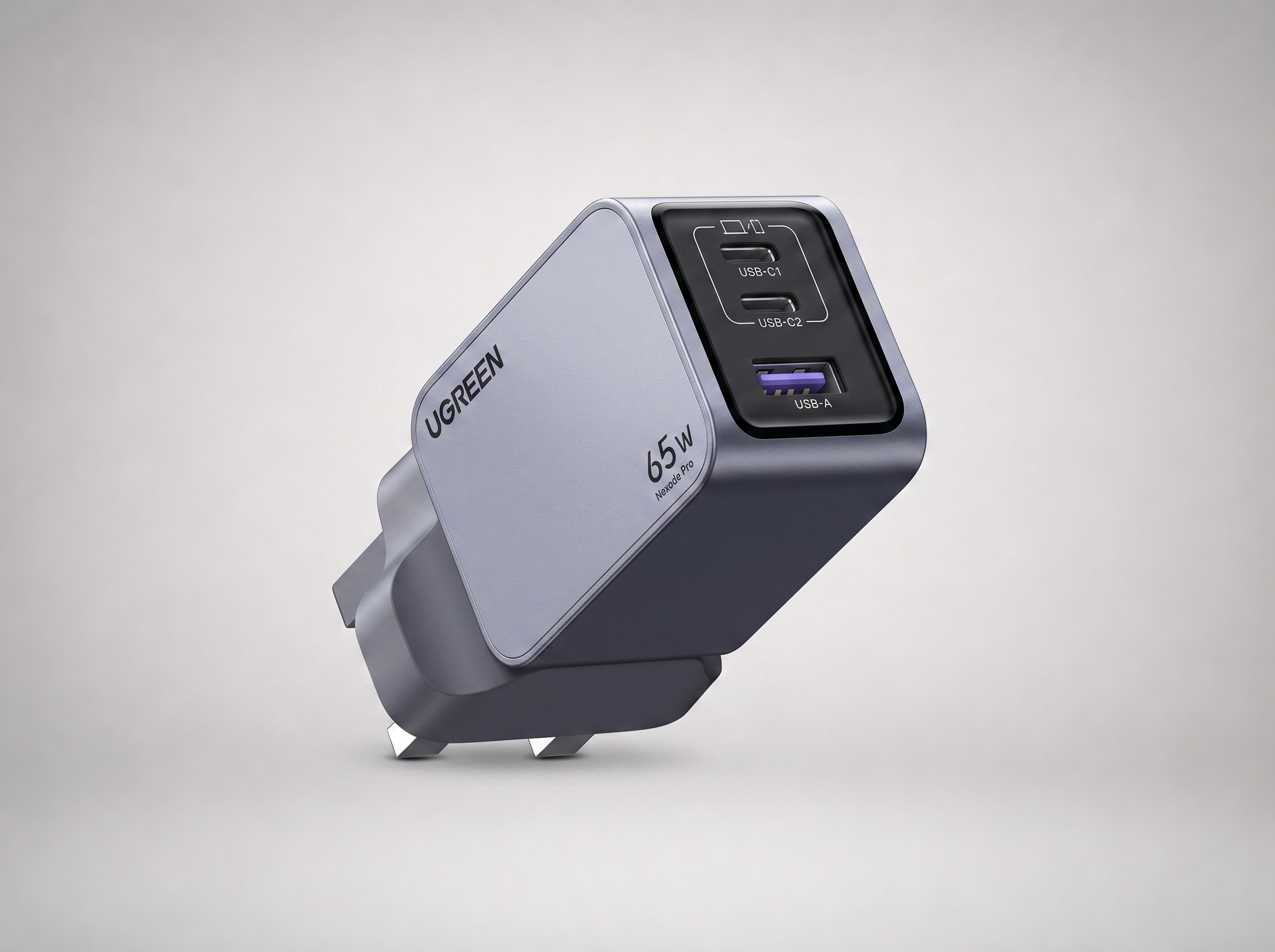 UGREEN Nexode Pro Charger GaN Fast 3-Port 65W