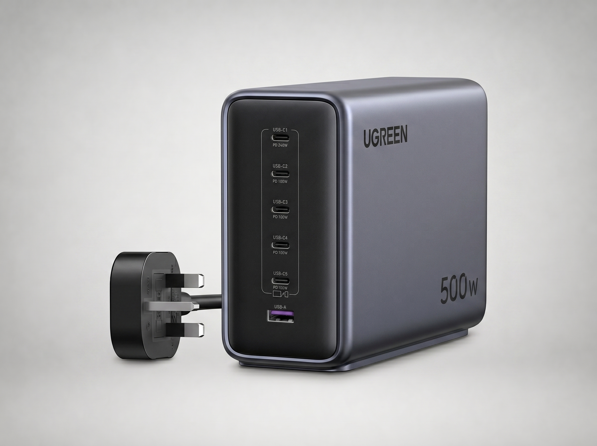 UGREEN Nexode Charger Desktop 6-Port 500W