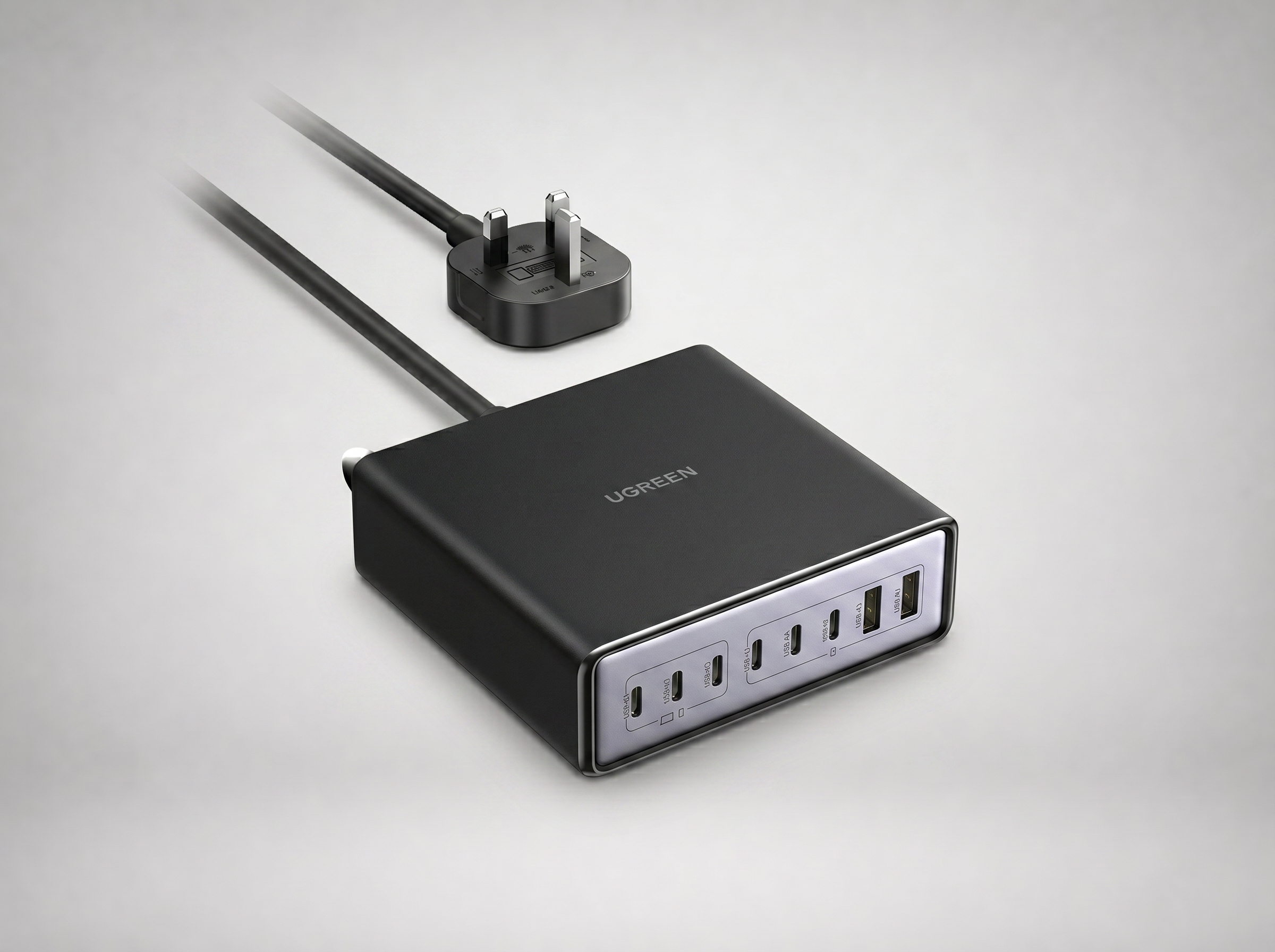 UGREEN Zapix Charger GaN Desktop Fast 8-Port 200W