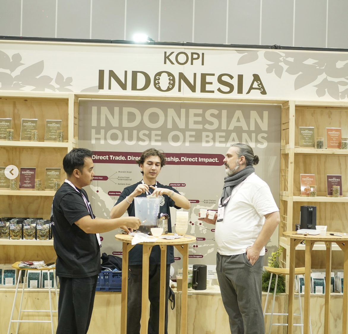 Indonesian coffee showcase in Melbourne during Indo Haus Market Melbourne Pop-up 2026