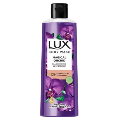 LUX Body Wash Black Orchid Scent & Juniper Oil 245ml