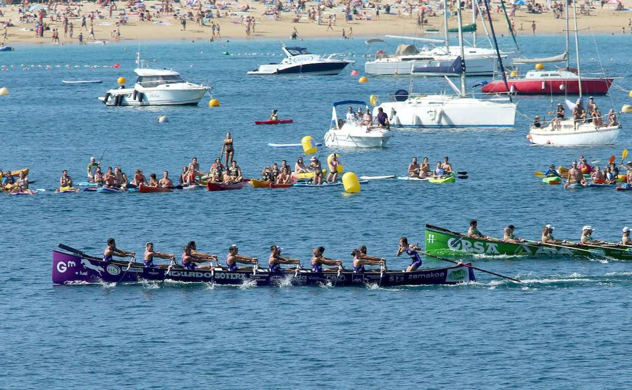 Regatas de la Concha