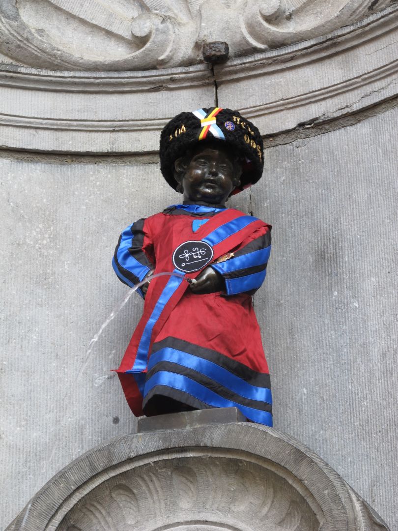 Habillage Manneken Pis