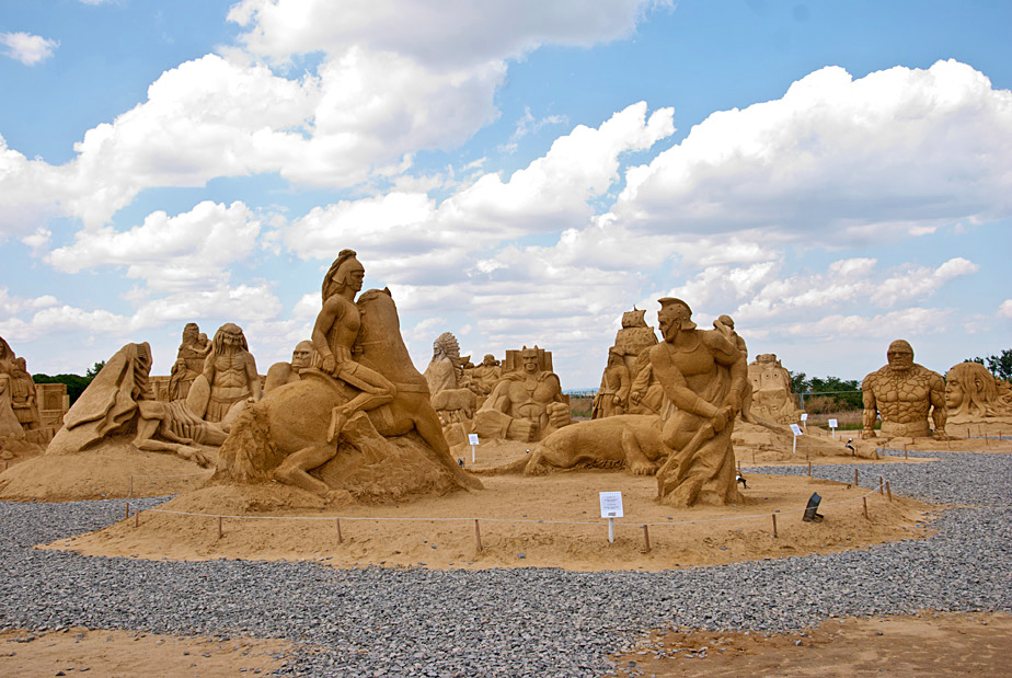 Sand Sculptures Festival Burgas