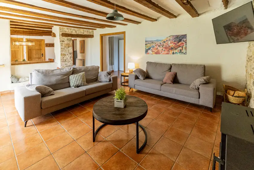 Salón de Masía Casa Rullo