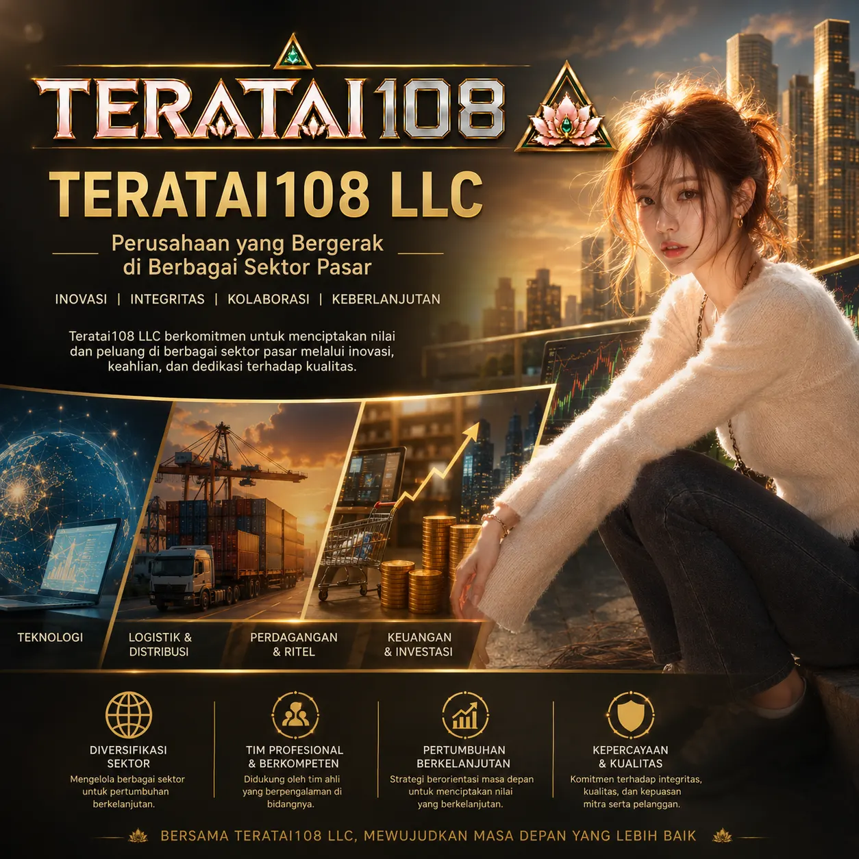 TERATAI108 LLC - Perusahaan yang Bergerak di Berbagai Sektor Pasar