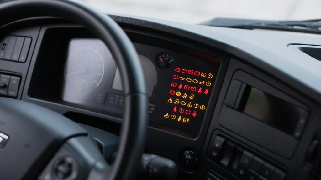 Mercedes Actros Kontrolki Opis