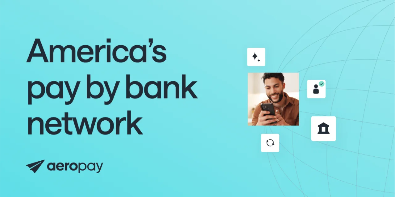 Aeropay pay by bank network