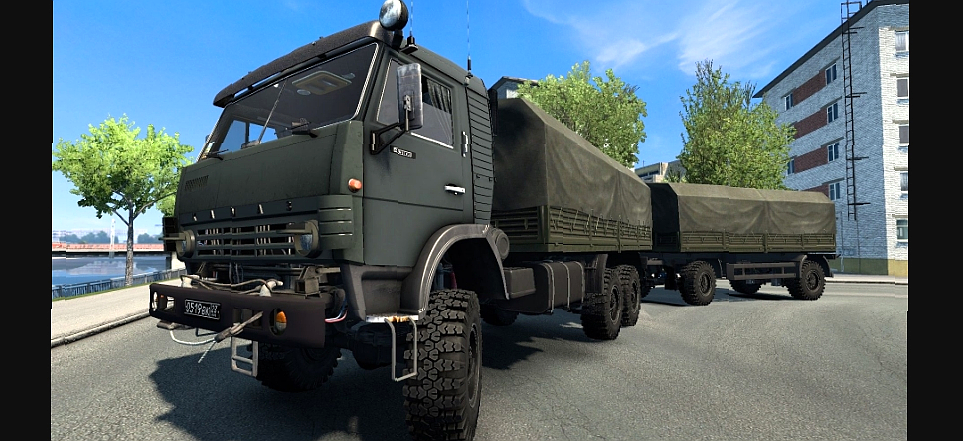 МОД КамАЗ-43101 v1.54 ДЛЯ EURO TRUCK SIMULATOR 2