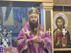 АРХИЕРЕЙСКАЯ ЛИТУРГИЯ ПРЕЖДЕОСВЯЩЕННЫХ ДАРОВ В СРЕДУ КРЕСТОПОКЛОННОЙ СЕДМИЦЫ В СВЯТО-ГЕОРГИЕВСКОМ КАФЕДРАЛЬНОМ СОБОРЕ