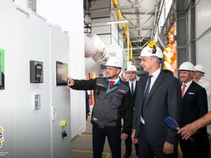 На Медногорском медно-серном комбинате  запустили новый энергоцентр