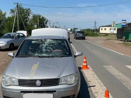 В Сорочинске «Фиат» сбил пешехода на переходе