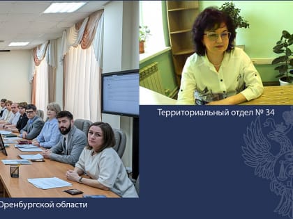 Очередное заседание Комитета Управления Федерального казначейства по Оренбургской области по внутреннему контролю и внутреннему аудиту