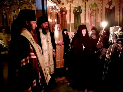 ПРЕОСВЯЩЕННЕЙШИЙ ИРИНЕЙ СОВЕРШИЛ ПОСТРИГ В ВЕЛИКУЮ СХИМУ В ИВЕРСКОМ ЖЕНСКОМ МОНАТЫРЕ ОРСКА