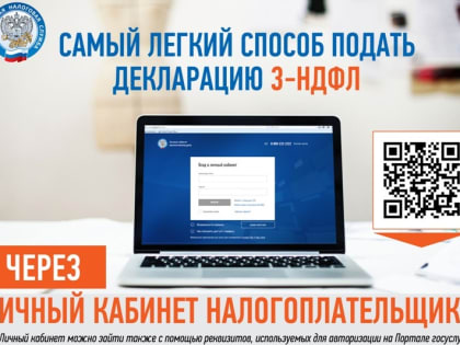 Задекларировать полученные доходы удобно через Личный кабинет, не посещая налоговую инспекцию
