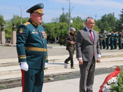 В Орске прошёл парад в честь 77-ой годовщины первого парада Победы  в Москве