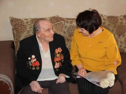 Новотройчанин, ветеран Великой Отечественной войны Анатолий Евдокимов отметил 95-летний юбилей