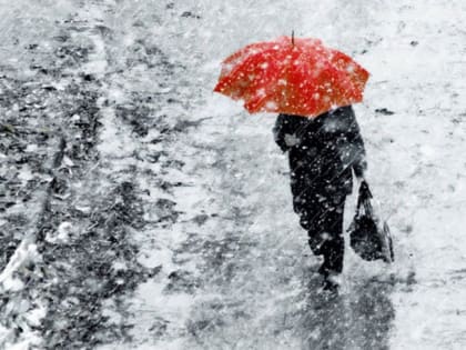 Атмосферный фронт принес в Оренбуржье порцию снегопадов и дождей