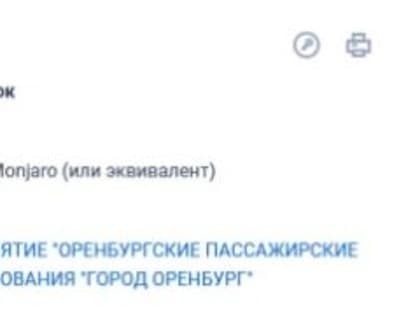 МКП «Оренбургские пассажирский перевозки» намерено приобрести кроссовер за 4,2 миллиона рублей