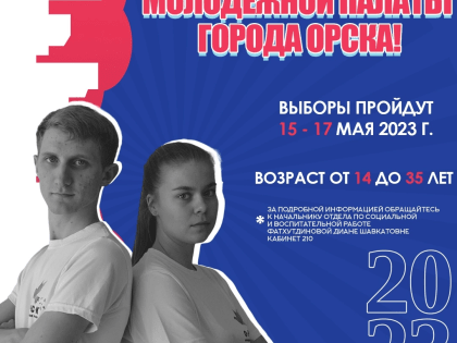 Выборы в Молодежную палату города Орска