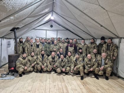 Священник из Оренбурга отправился на передовую в зону специальной военной операции