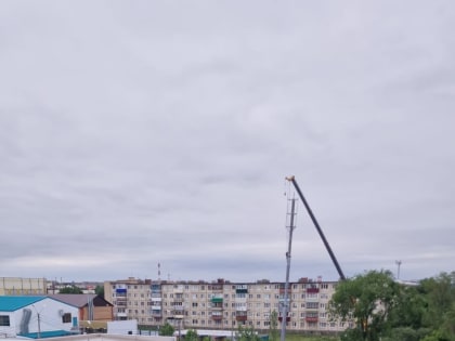 Еще одну вышку сотовой связи устанавливают в Гае