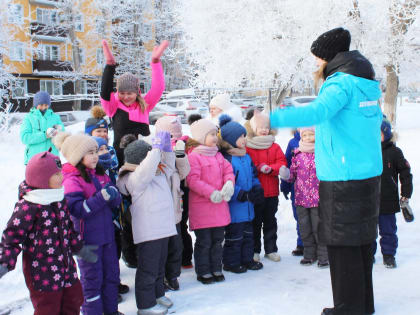 Праздник зимнего двора в ЗАТО Комаровский