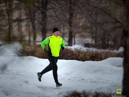 В Оренбурге прошёл очередной забег parkrun