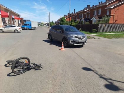 В Оренбургском районе женщина на «Renault» сбила 10-летнего велосипедиста