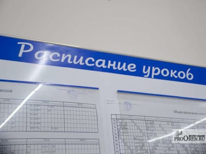 В понедельник оренбургские первоклассники отправятся на дополнительные каникулы