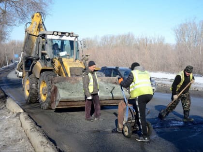 В Оренбурге стартовал ямочный ремонт