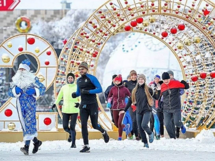 «Здоровый в Новый год» в Оренбуржье проходит спортивная акция